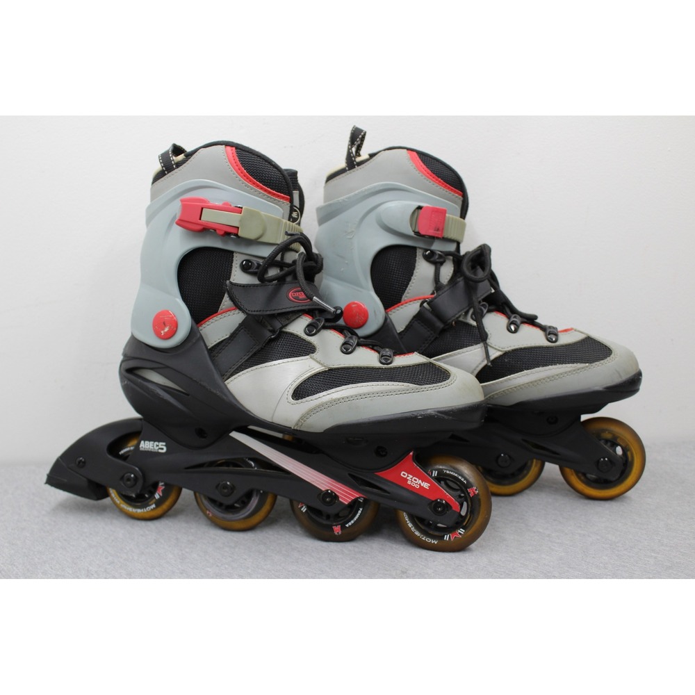 Ozone 500 Inline Skates Mens 10 Gray Ozone 500 Recreational ABEC 5 76mm Wheels